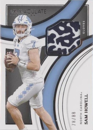 2022 Panini Immaculate Collection Collegiate Sam Howell #IG-SHO