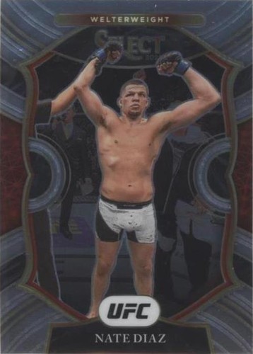 2021 Panini Select UFC - Nate Diaz #39