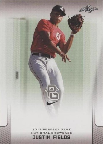 2017 Leaf Perfect Game National Showcase - Justin Fields #288