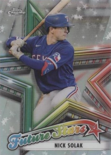 2021 Topps Chrome - Nick Solak #FS-15