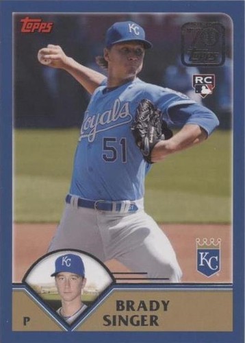 2021 Topps Update Series - Brady Singer #70YT-53