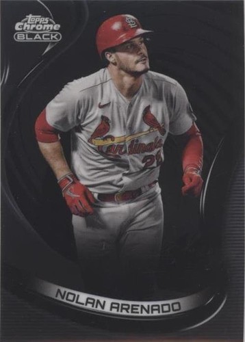 2022 Topps Chrome Black - Nolan Arenado #66