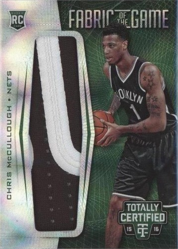 2015-16 Panini Totally Certified - Chris McCullough #FRJ-CM
