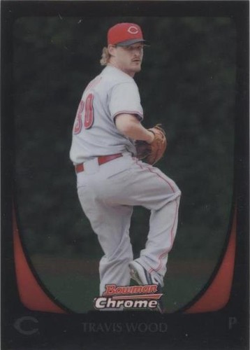 2011 Bowman Chrome - Travis Wood #70