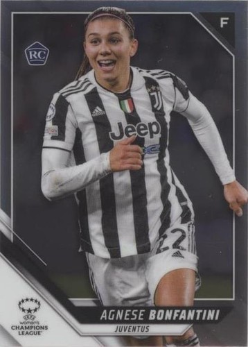 2021-22 Topps Chrome UEFA Women's Champions League Agnese Bonfantini #30