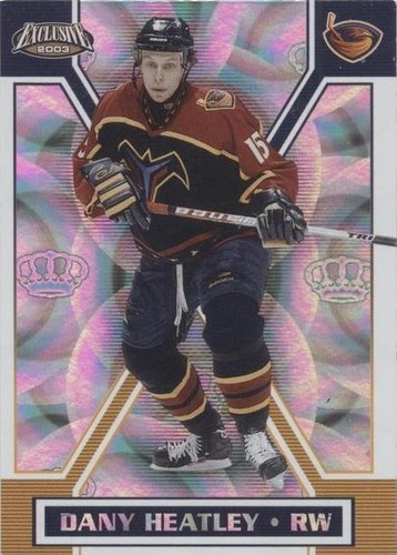 2002-03 Pacific Exclusive - Dany Heatley #5