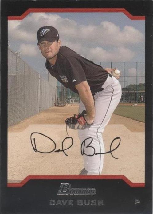 2004 Bowman Draft Picks & Prospects - Dave Bush #BDP6