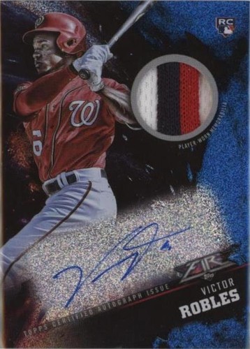 2018 Topps Fire - Victor Robles #FAP-VR