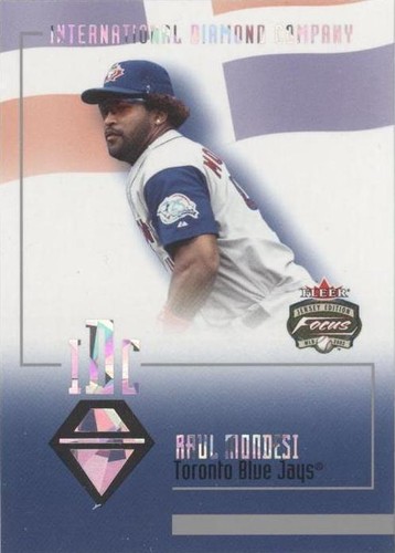 2002 Fleer Focus Jersey Edition - Raul Mondesi #18 IDC