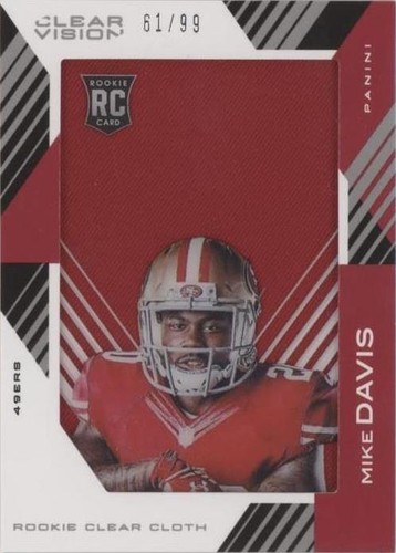 2015 Panini Clear Vision Mike Davis #RCC-MD