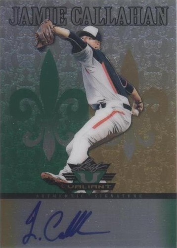 2012 Leaf Valiant - Jamie Callahan #VA-JC1