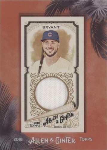 2018 Topps Allen & Ginter - Kris Bryant #MFR-KB