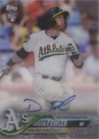 2018 Topps Clearly Authentic Autographs - Dustin Fowler #CAA-DF