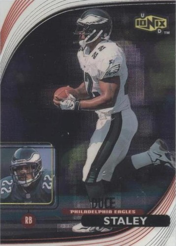1999 UD Ionix Duce Staley #44