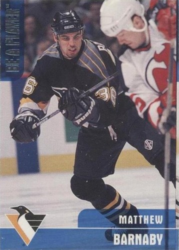 1999-00 In the Game Be A Player Memorabilia - Matthew Barnaby #74