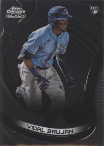 2022 Topps Chrome Black - Vidal Brujan #43