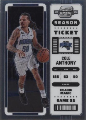 PSA10 COLE ANTHONY PRIZM SSP NBAカード PSA 10 POP 2 Cole Anthony 2022 Optic Basketball #145 Photon Prizm