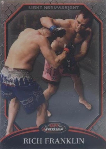 2011 Topps Finest UFC - Rich Franklin #34