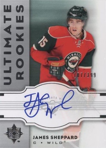 2007-08 Ultimate Collection - James Sheppard #144