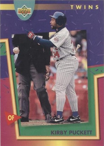 1993 Upper Deck #34 Kirby Puckett Twins 237508 | eBay