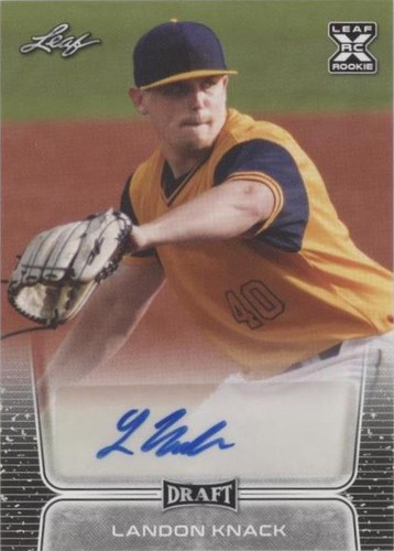 2020 Leaf Draft - Landon Knack #BA-LK1