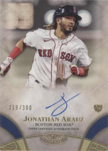 2021 Topps Tier One - Jonathan Arauz #BOA-JOA
