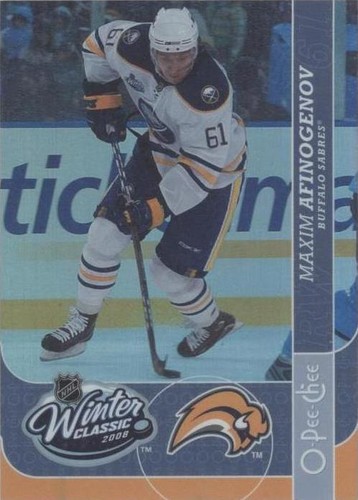 2008-09 O-Pee-Chee - Maxim Afinogenov #WC30