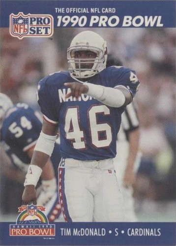 1990 Pro Set Tim McDonald #404