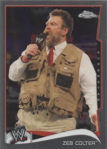 2014 Topps Chrome WWE - Zeb Colter #53