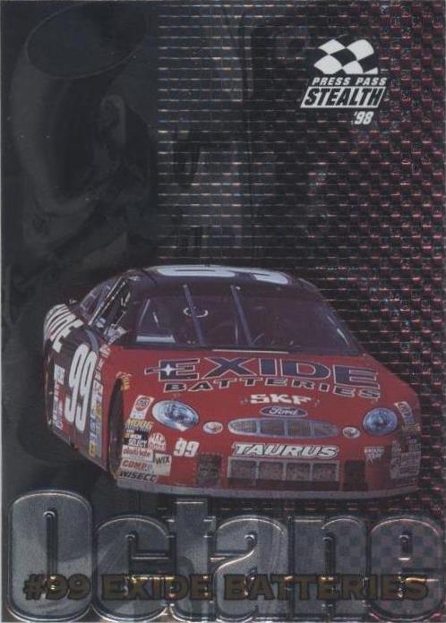 1998 Press Pass Stealth - Jeff Burton #O 6