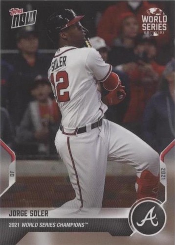 2021 Topps Now - Jorge Soler #WS-15