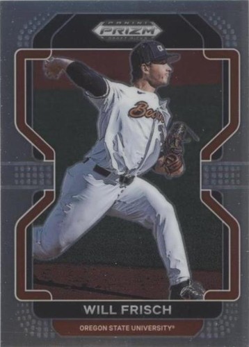 2022 Panini Prizm Draft Picks - Will Frisch #PDP173