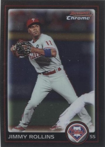 2010 Bowman Chrome - Jimmy Rollins #107