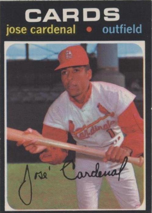 1971 O-Pee-Chee - Jose Cardenal #435