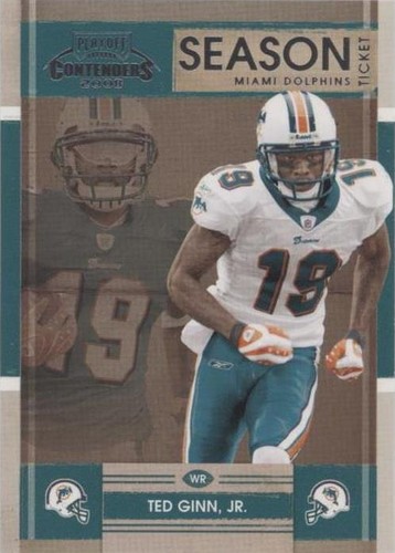 2008 Playoff Contenders Ted Ginn Jr. #54