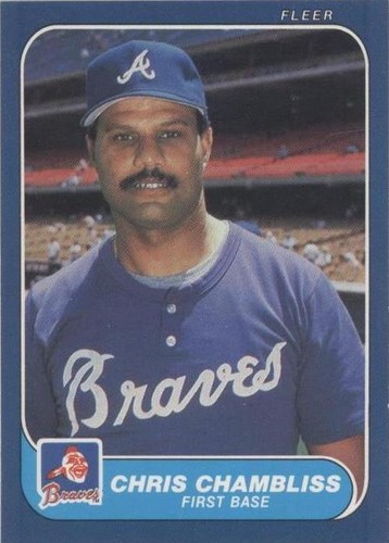 1986 Fleer - Chris Chambliss #512