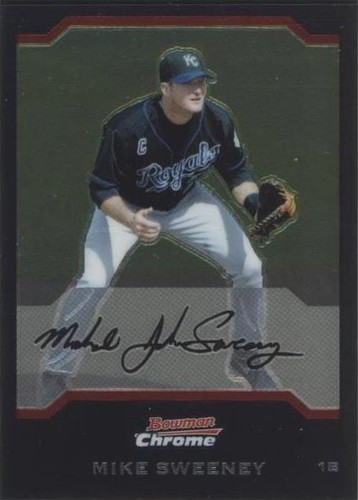 2004 Bowman Chrome - Mike Sweeney #70