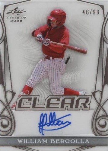 2023 Leaf Trinity - William Bergolla #CA-WB2