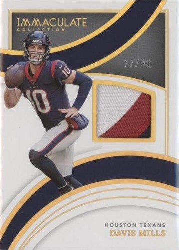 2022 Panini Immaculate Collection Davis Mills #IM-DMI