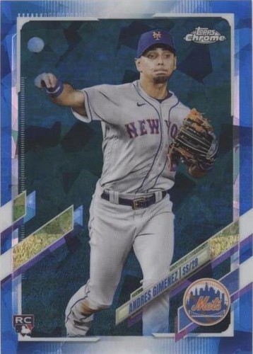 2021 Topps Chrome Sapphire Edition - Andres Gimenez #53