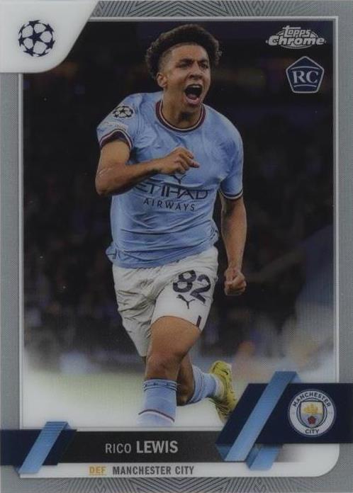 2022-23 Topps Chrome UEFA Club Competitions Rico Lewis #163