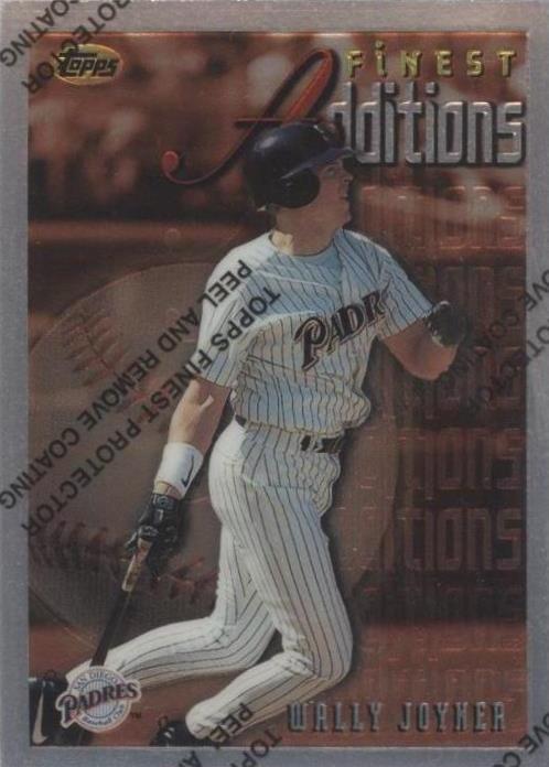 1996 Topps Finest - Wally Joyner #263