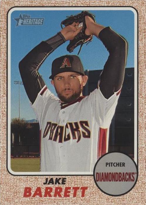 2017 Topps Heritage - Jake Barrett #211