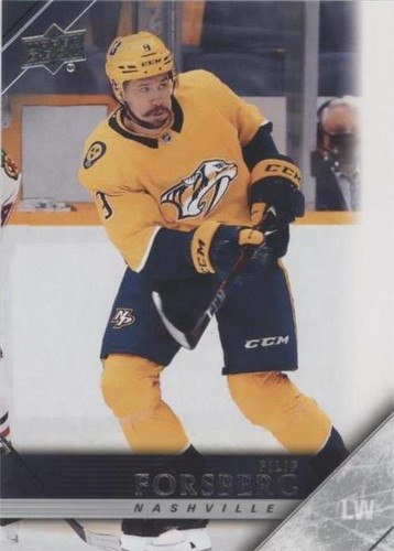 2020-21 Upper Deck Extended Series - Filip Forsberg #T-40