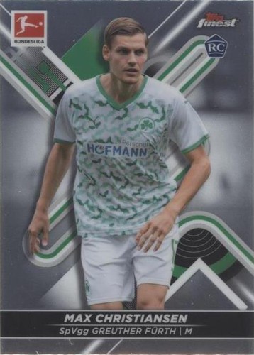 2021-22 Topps Finest Bundesliga Max Christiansen #71