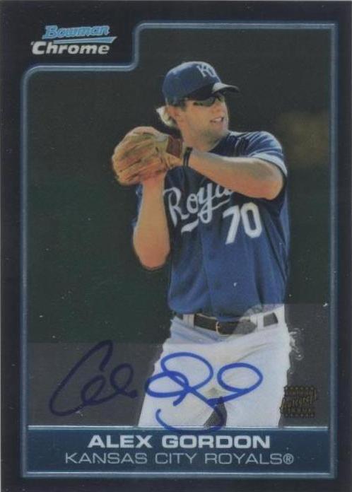 Bowman Chrome 2006 - Alex Gordon #BC221