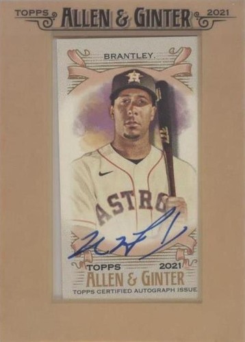 2021 Topps Allen & Ginter's - Michael Brantley #FMA-MB