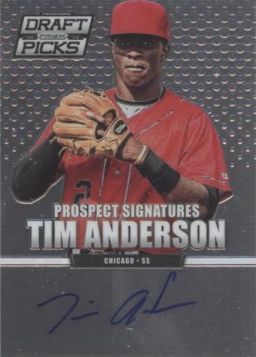 Escolhas de rascunho perenes Panini Prizm 2013 - Tim Anderson #18