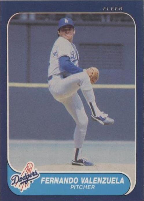 Fleer 1986 - Fernando Valenzuela #145