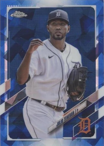 2021 Topps Chrome Update Series Sapphire Edition - Julio Teheran #US38